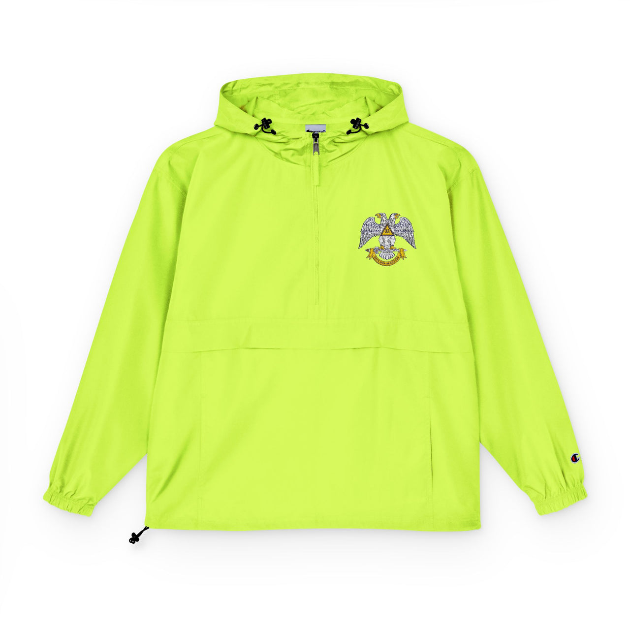 Scottish Rite 32nd Degree Champion Unisex Packable Anorak Jacket - Lightweight & Stylish Outdoor Gear