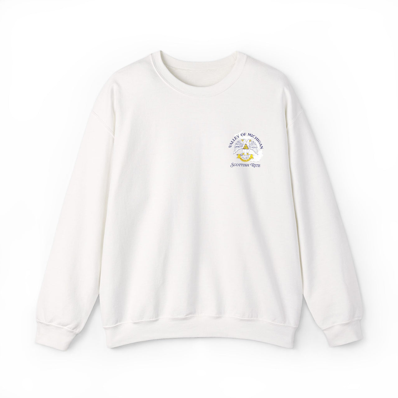 Cozy Unisex Crewneck Sweatshirt with Playful Design, Perfect for Casual Wear, Gifts, Birthdays, Cozy Nights, SCOTTISH RITE
