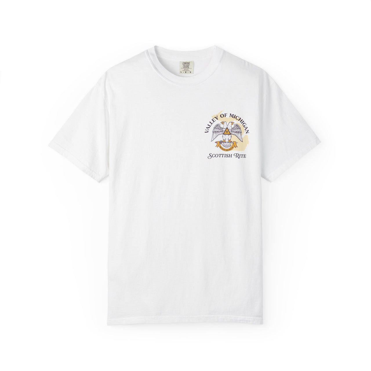 Unisex Garment-Dyed T-shirt featuring Scottish Rite Design | Casual Wear, Heritage Apparel, Gift for Him/Her, Souvenir, Comfortable Tee SCOTTISH RITE