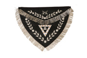 KNIGHT TEMPLAR APRONS, York Rite Aprons 100% Lambskin, Masonic Triangular Aprons
