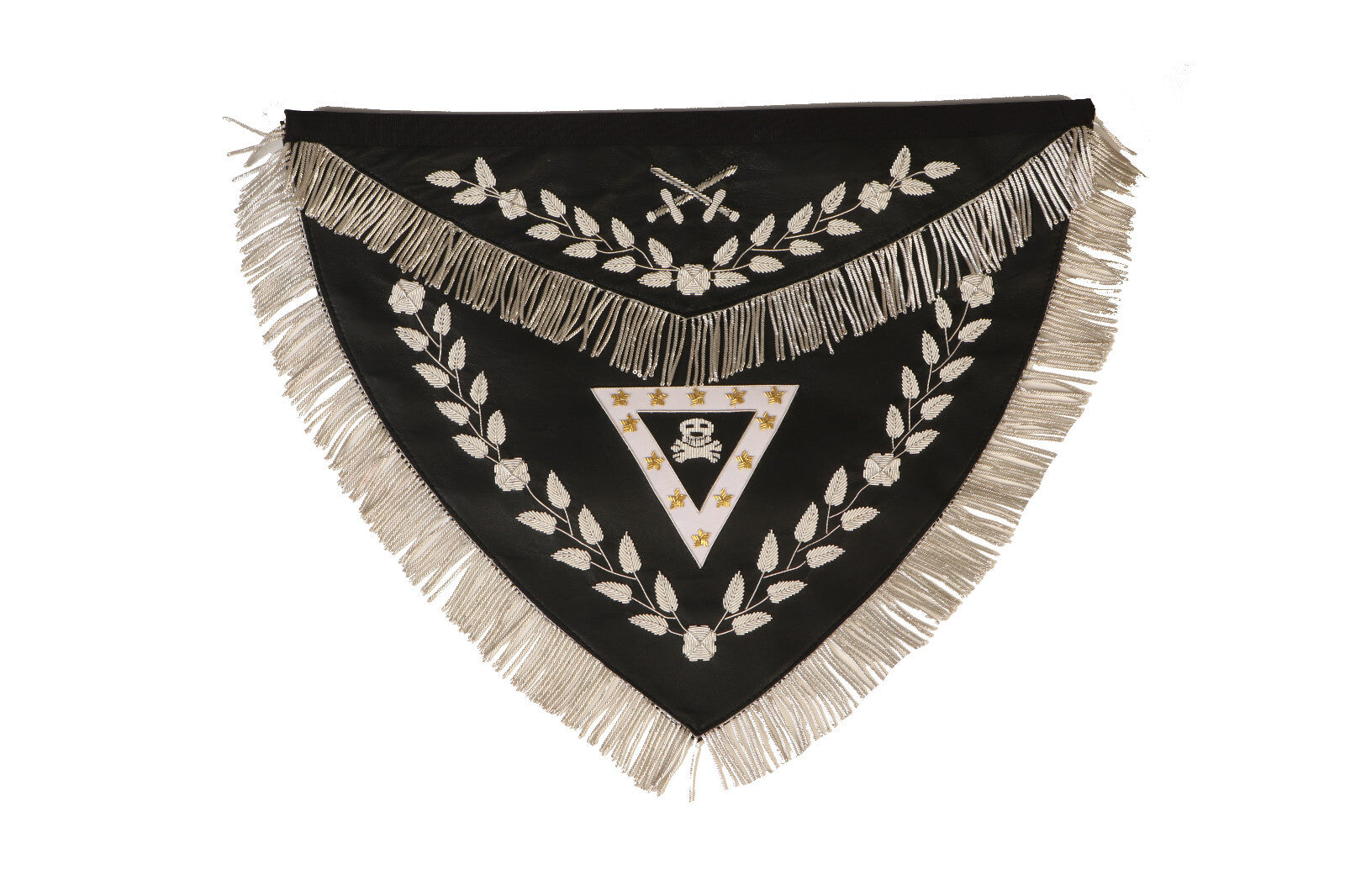 KNIGHT TEMPLAR APRONS, York Rite Aprons 100% Lambskin, Masonic Triangular Aprons