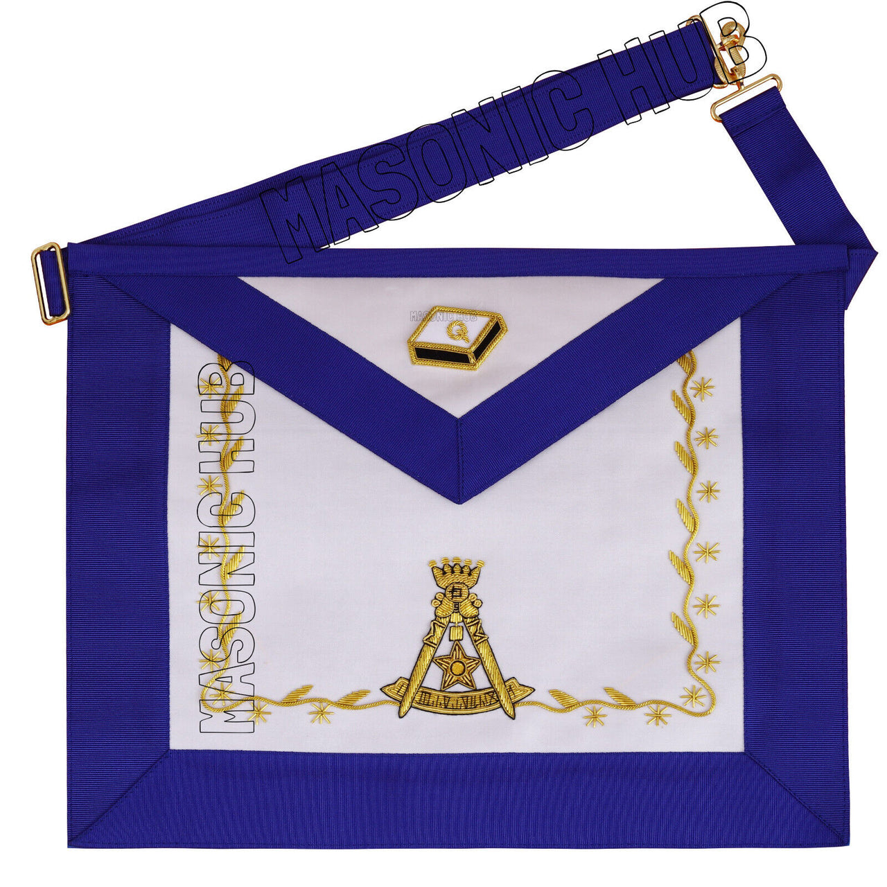 Handcrafted Masonic Scottish Rite AASR 14Th Degree Apron for Freemasonary