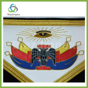 NEW MASONIC REGALIA SCOTTISH RITE 32 DEGREE APRON HAND MADE BEST QUALITY