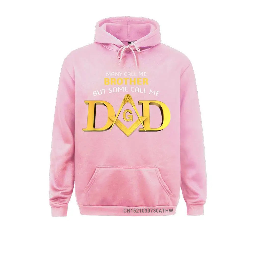Masonic Some Call Me Dad Square Compass Freemason Hoodies Women Men Sweatshirts Fashionable Sportswears Oversized