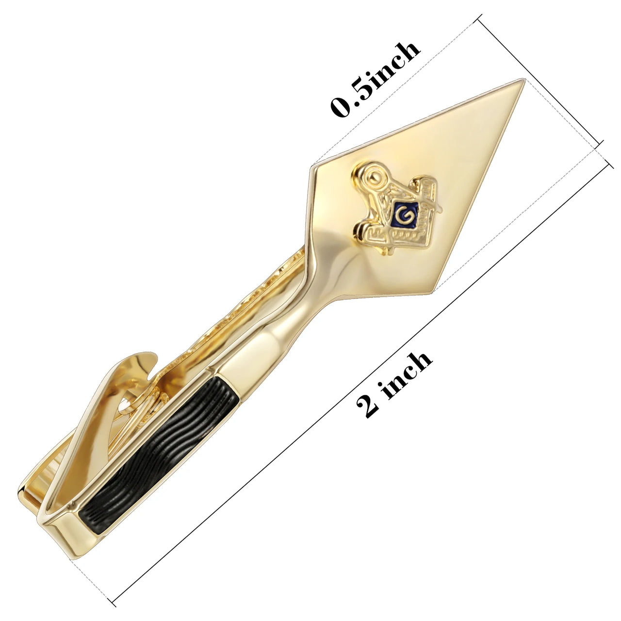Freemason Masonic Tie Clip or Cufflinks for Men, Men's tie clip Jewelry or Accessories,Masonic Cufflinks for Freemason Members