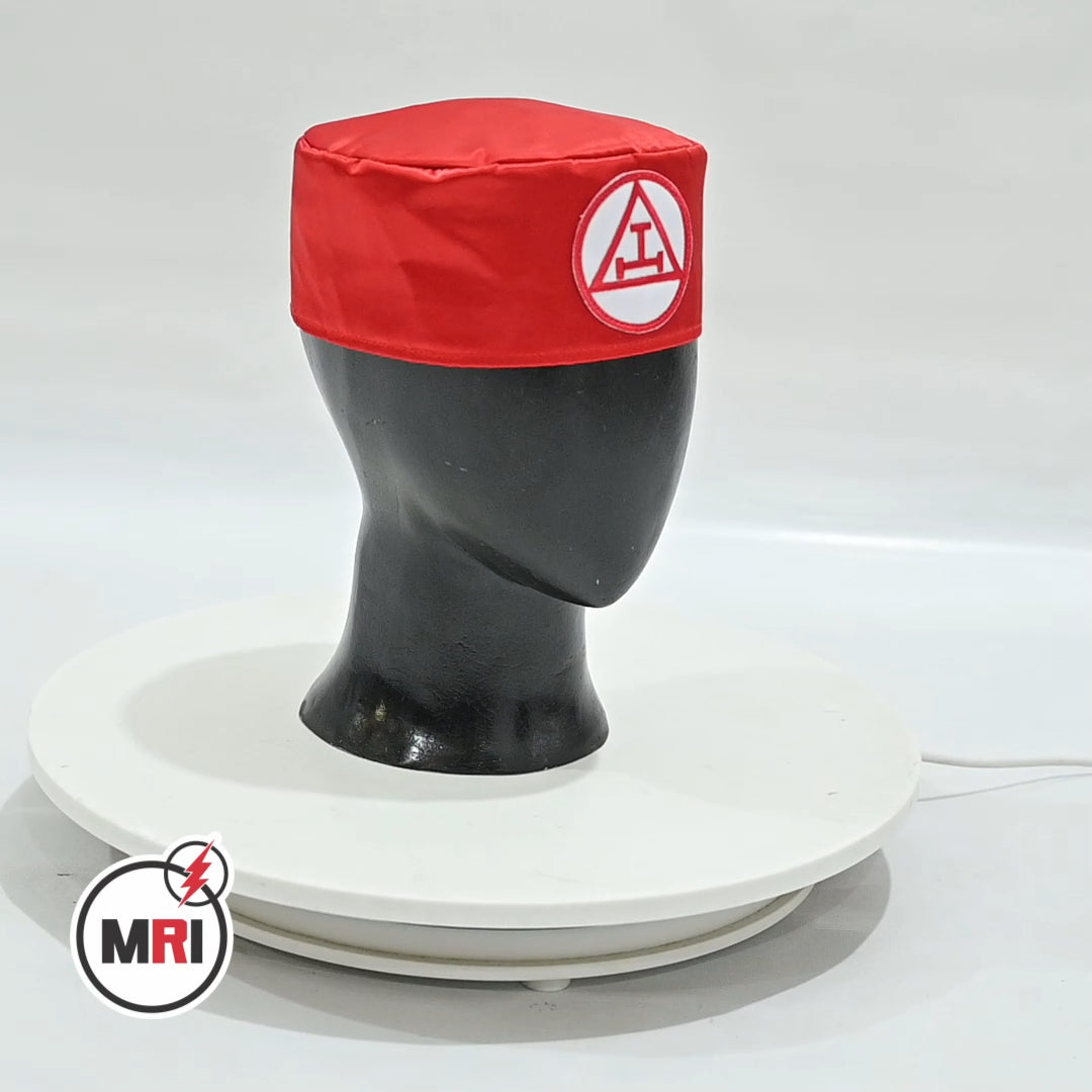 MASONIC ROYAL ARCH CROWN SOFT CAP ONE SIZE FIT ALL, RAM CROWN CAP