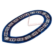 Blue Lodge Masonic Working Tools + Chain Collars with Blue Velvet Backing