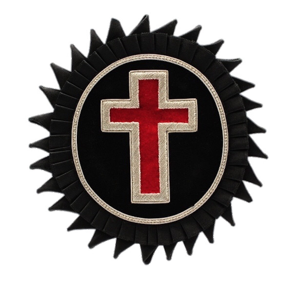 Masonic Freemason Knights Templar Sir Knight Chapeaux Rosette Mylar