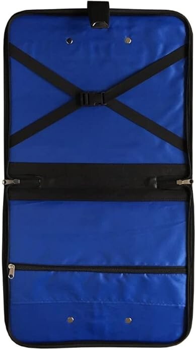 PAST MASTER BLUE LODGE APRON CASE - BLACK IMITATION LEATHER MM, WM, PROVINCIAL